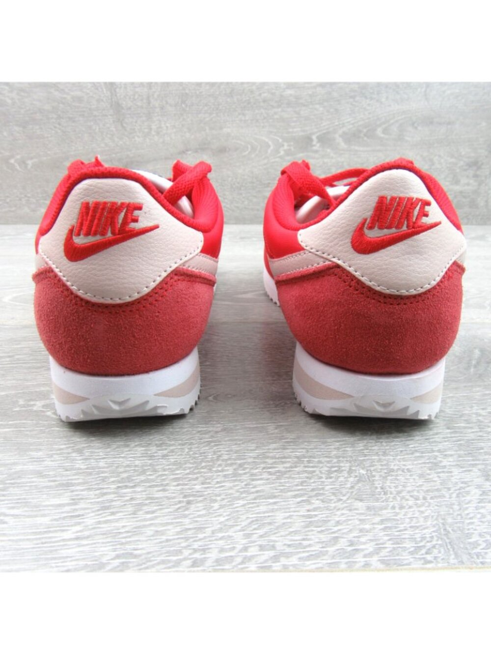 Nike Cortez Textile Womens Size 8 University Red White Sneakers NEW - Picture 8 of 13